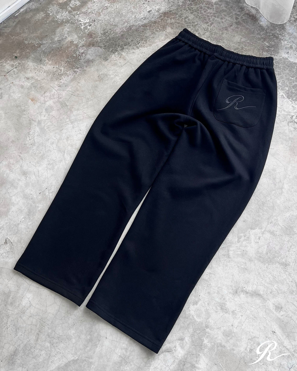 RUH : GROUNDWORK SWEATPANTS - BLACK