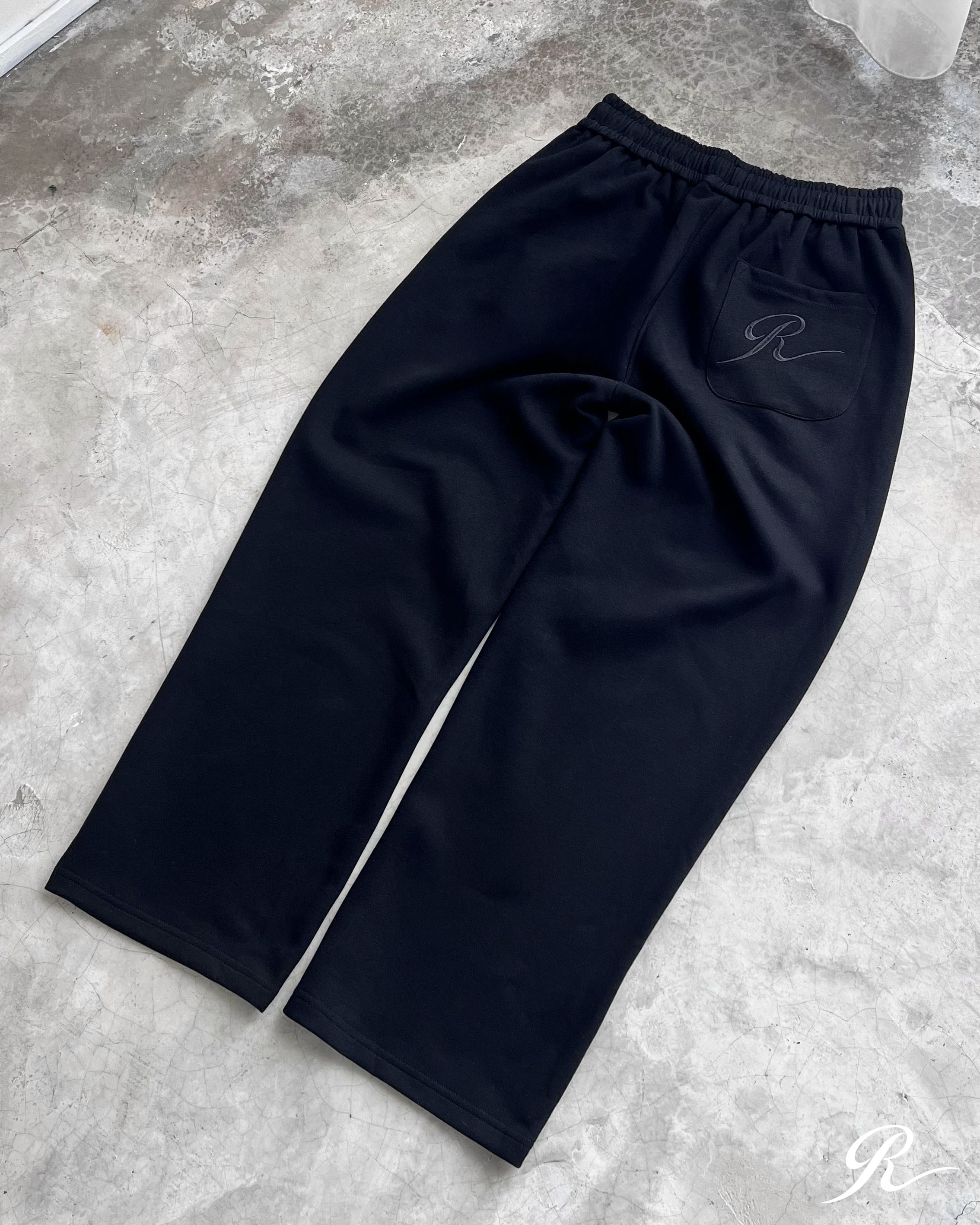 RUH : GROUNDWORK SWEATPANTS - BLACK