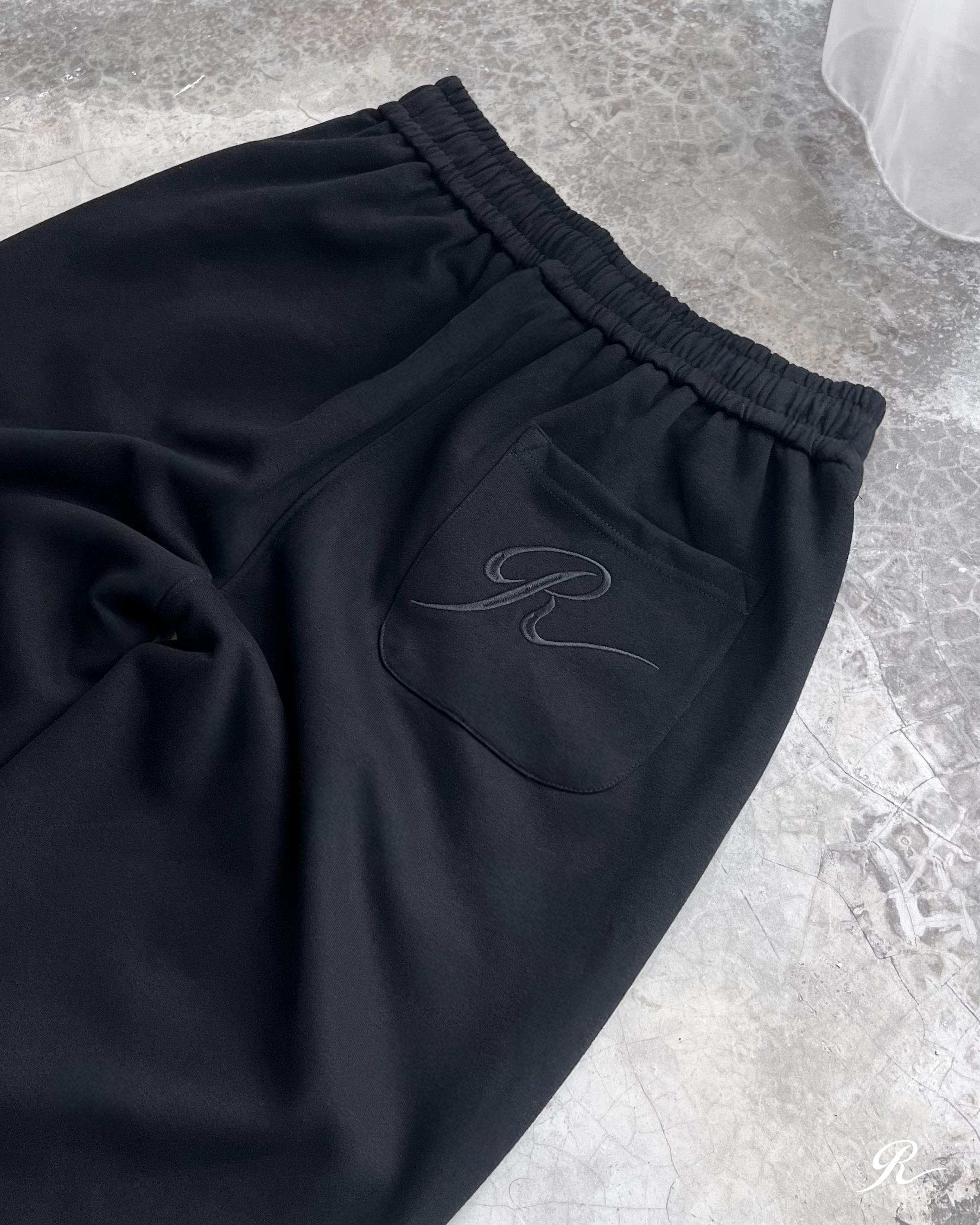 RUH : GROUNDWORK SWEATPANTS - BLACK