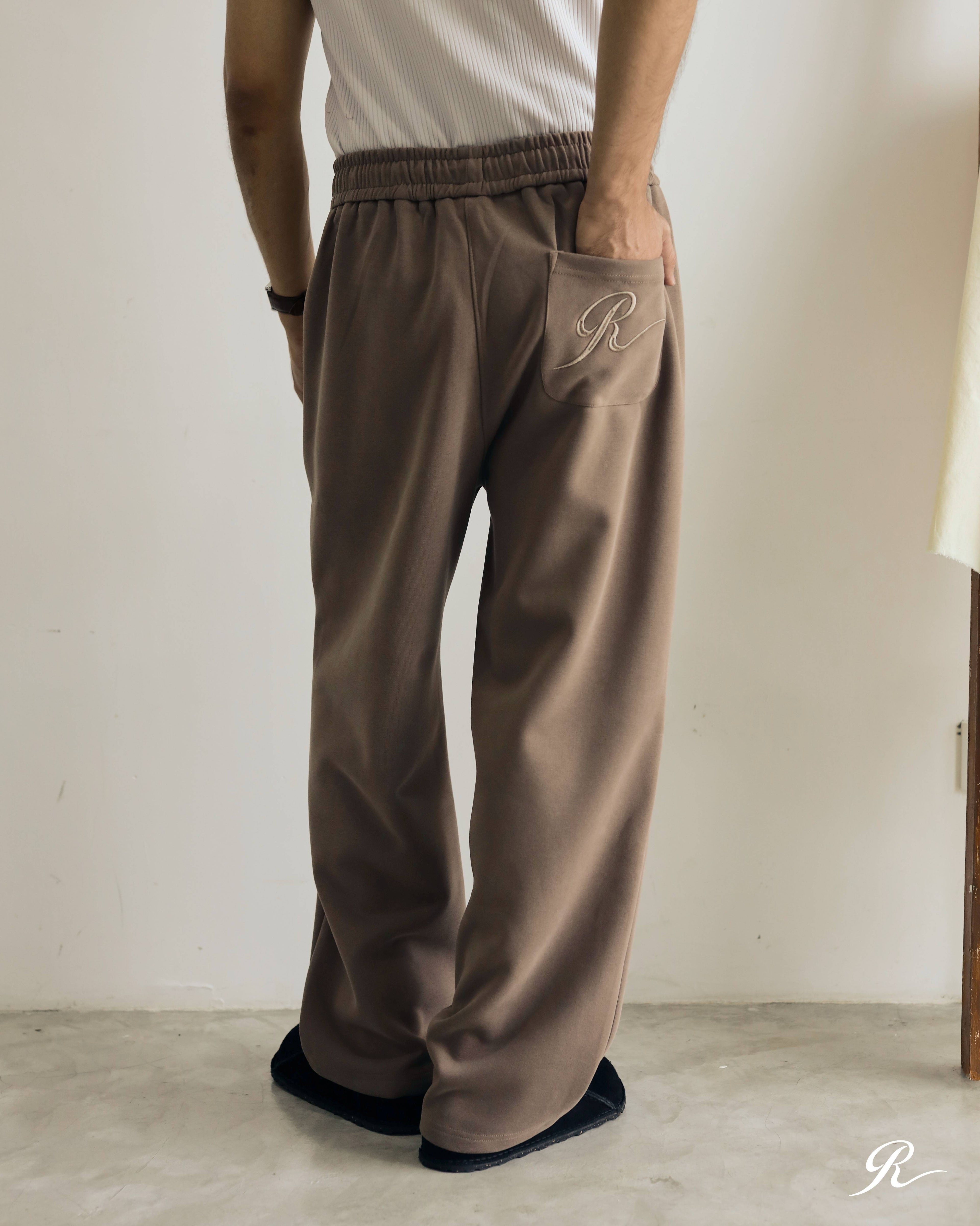 RUH : GROUNDWORK SWEATPANTS - KHAKI